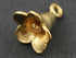 24K Gold Vermeil Over Sterling Silver Bell Flower Charm-- VM/CH4/CR25